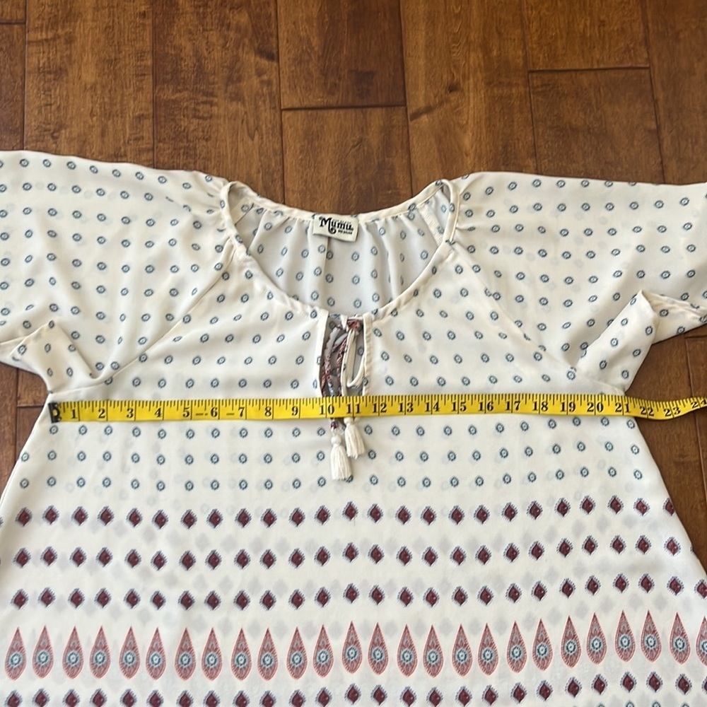 Show me your mumu  Hayden Valley Boho Tunic Dress Size M - Picture 11 of 13